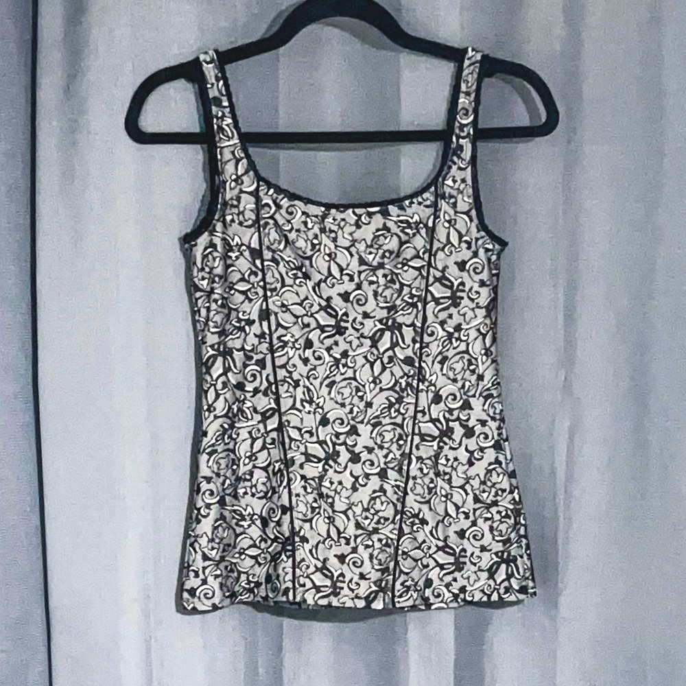 WHBM Corset Style Tank Top - Size X-Small